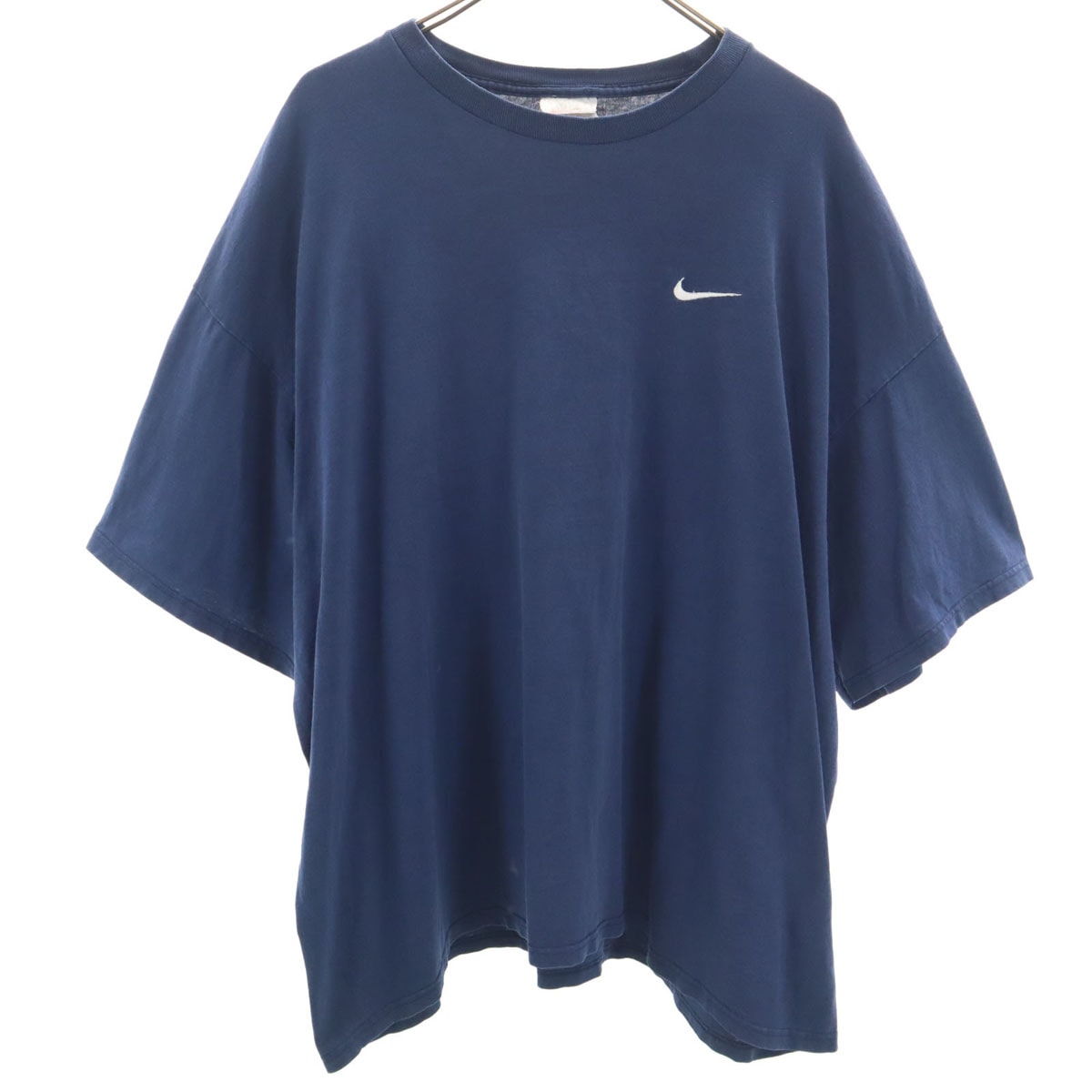 D (傷や汚れあり)】NIKE ナイキ 90s オールド 半袖 Tシャツ ネイビーの