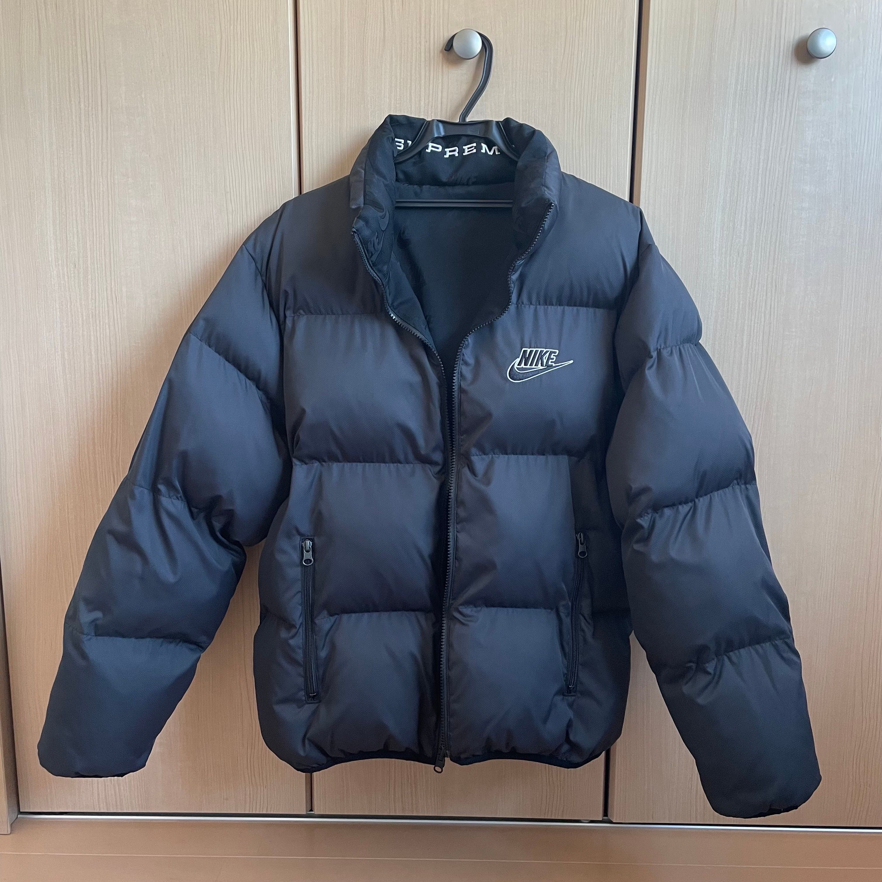 Supreme / Nike® Reversible Puffy Jacket "Black"