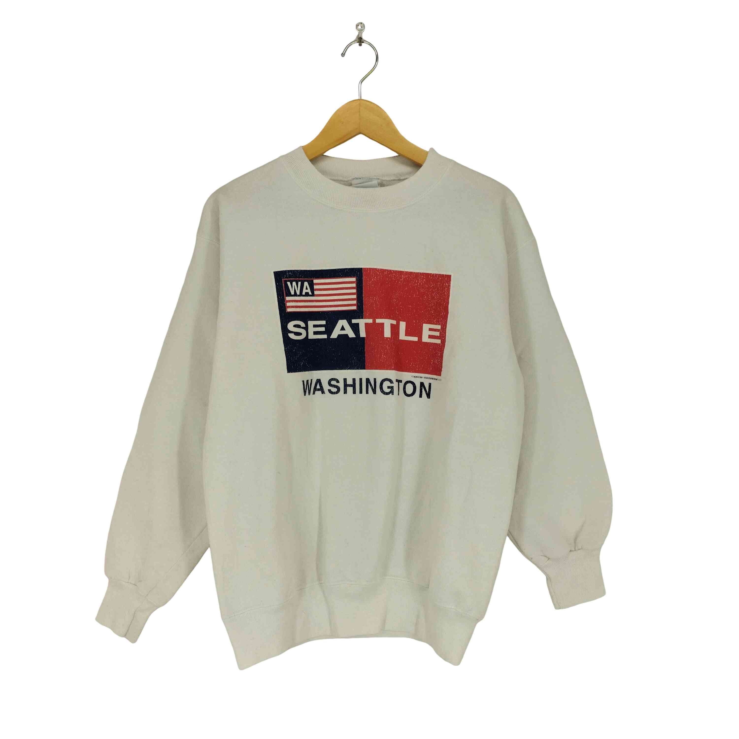 90S USA製 HEAVY WWIGHT 星条旗デザイン スウエット【1141047556972】