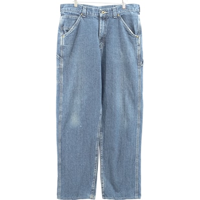 古着 リー Lee DUNGAREES デニムペインターパンツ メンズw34相当/eaa418644