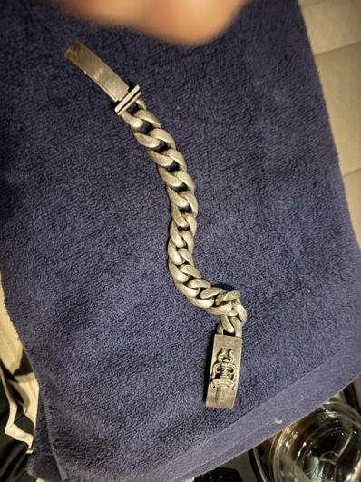 Chrome Hearts Baby Dagger ID Bracelet Classic "Silver"