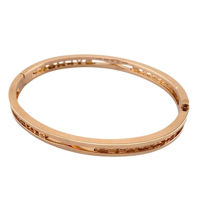 ブルガリ B-zero.1 ビーゼロワン バングル バングル 18金 K18ピンクゴールド レディース BVLGARI 中古