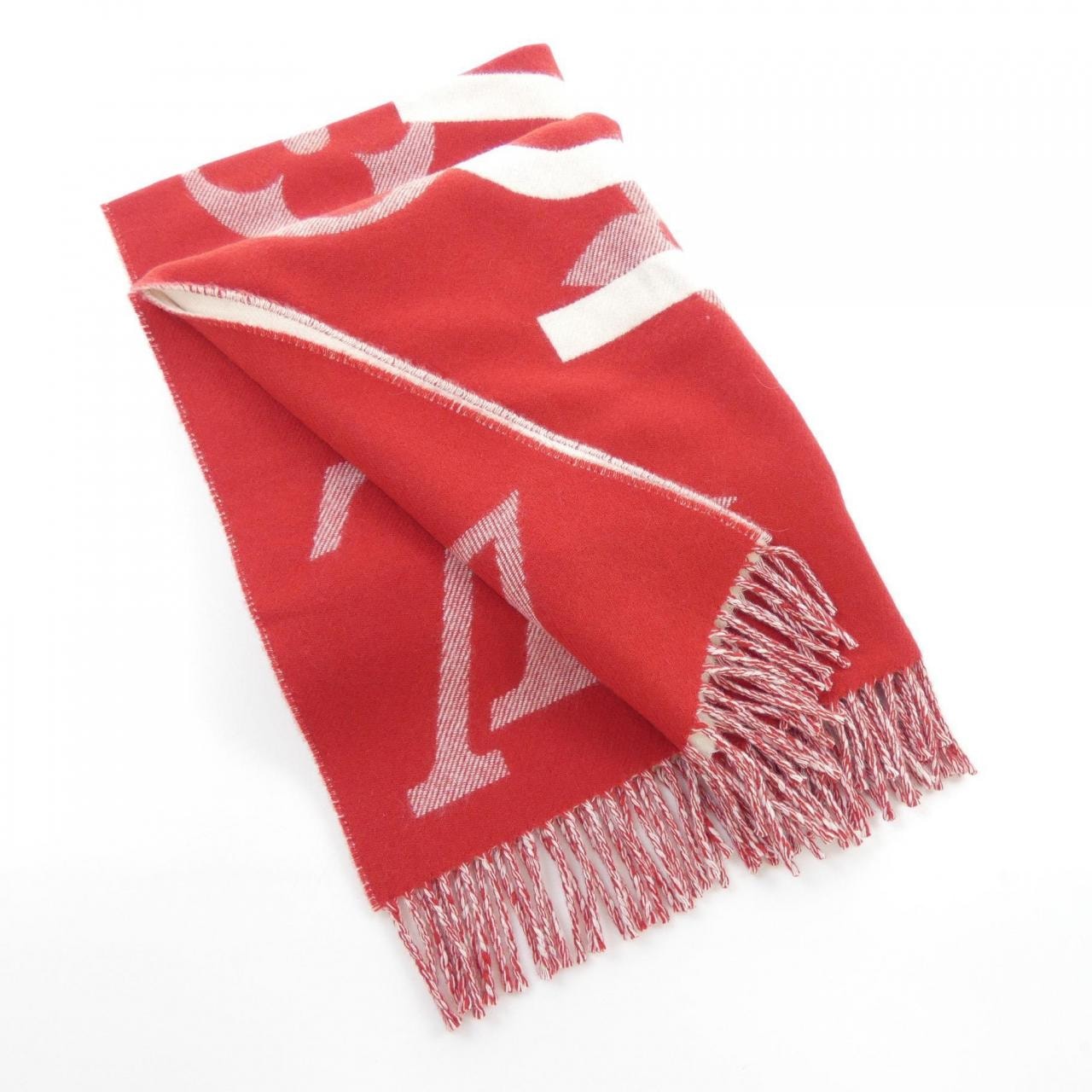 ルイヴィトン LOUIS VUITTON エシャルプ モノグラムキャピタル M73453 STOLE