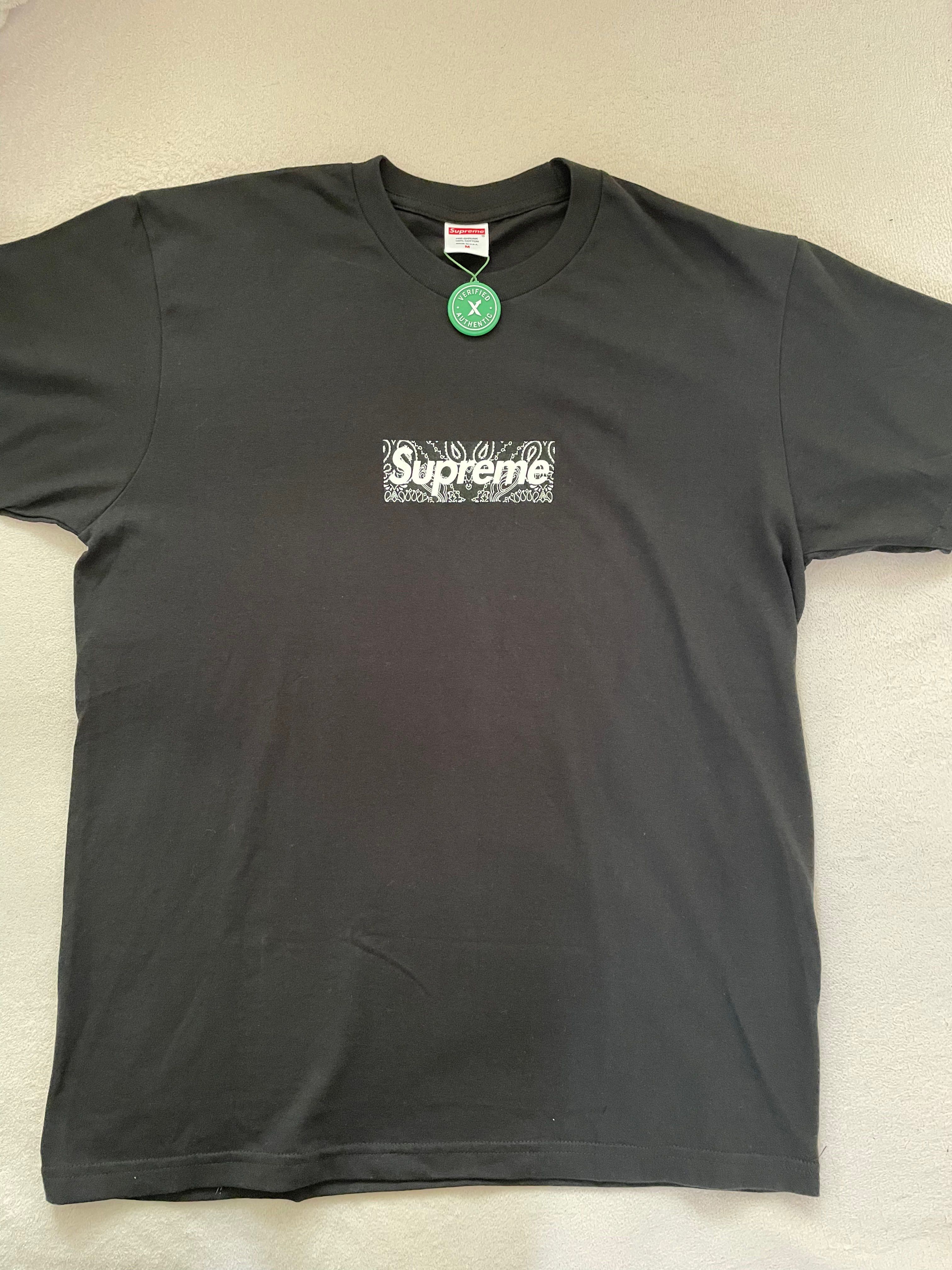 Supreme Bandana Box Logo Tee "Black"