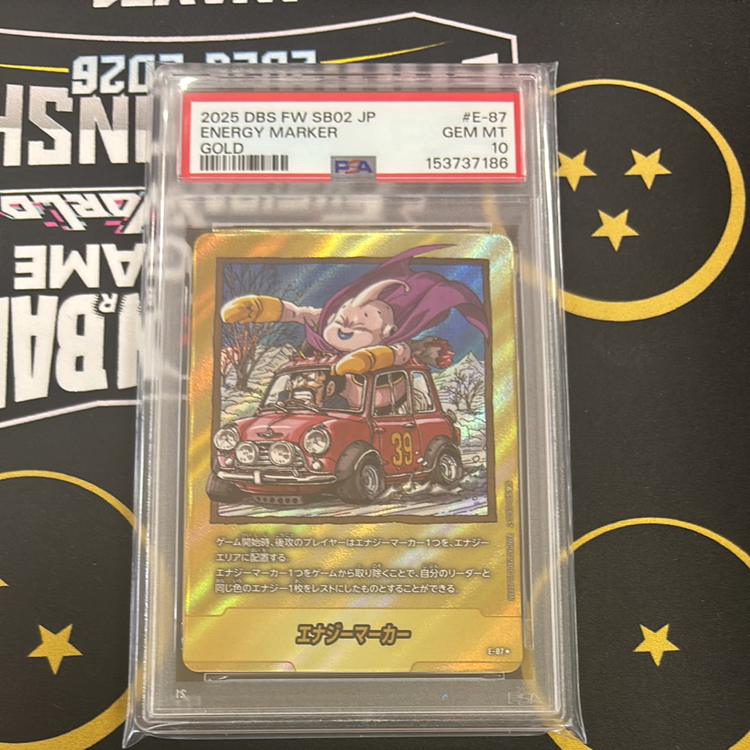 PSA10】エナジーマーカー [E-87](フュージョンワールド「MANGA BOOSTER