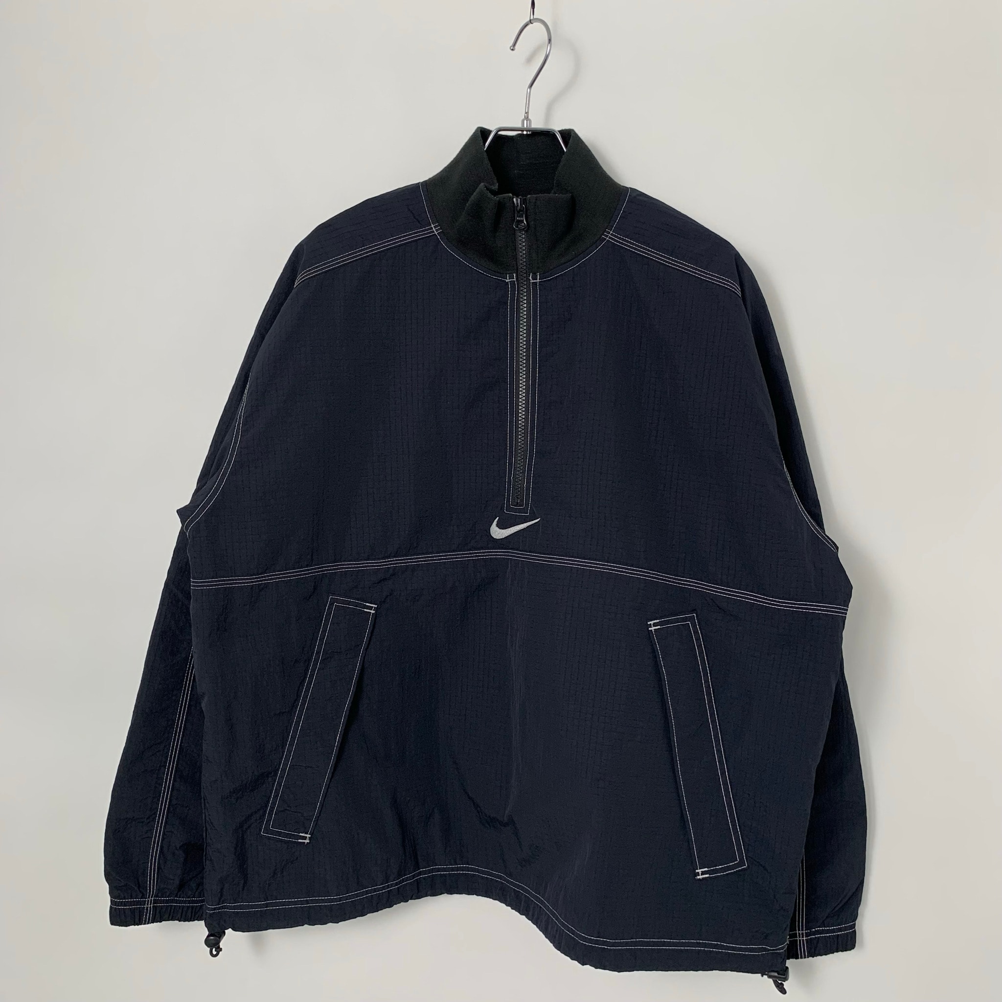 Supreme x Nike Ripstop Pullover "Black"