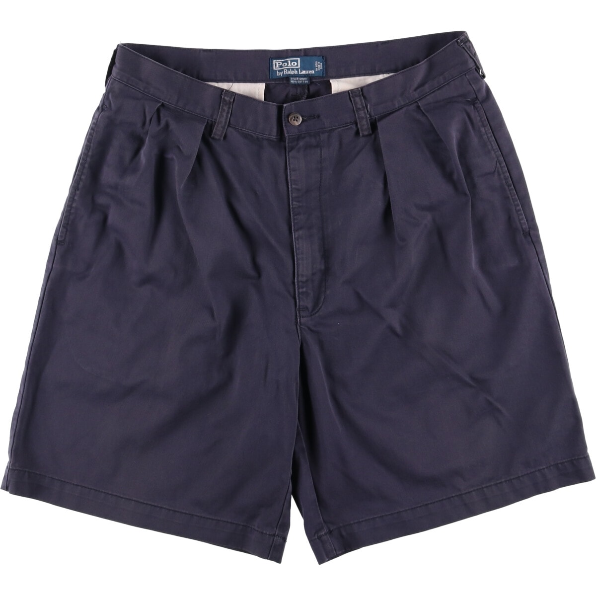 古着 ラルフローレン Ralph Lauren POLO by Ralph Lauren ツータック チノショーツ ショートパンツ メンズw34相当/eaa581915