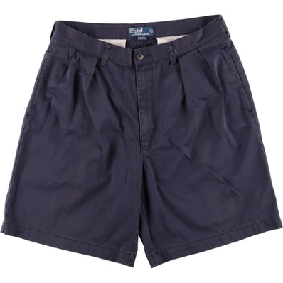 古着 ラルフローレン Ralph Lauren POLO by Ralph Lauren ツータック チノショーツ ショートパンツ メンズw34相当/eaa581915