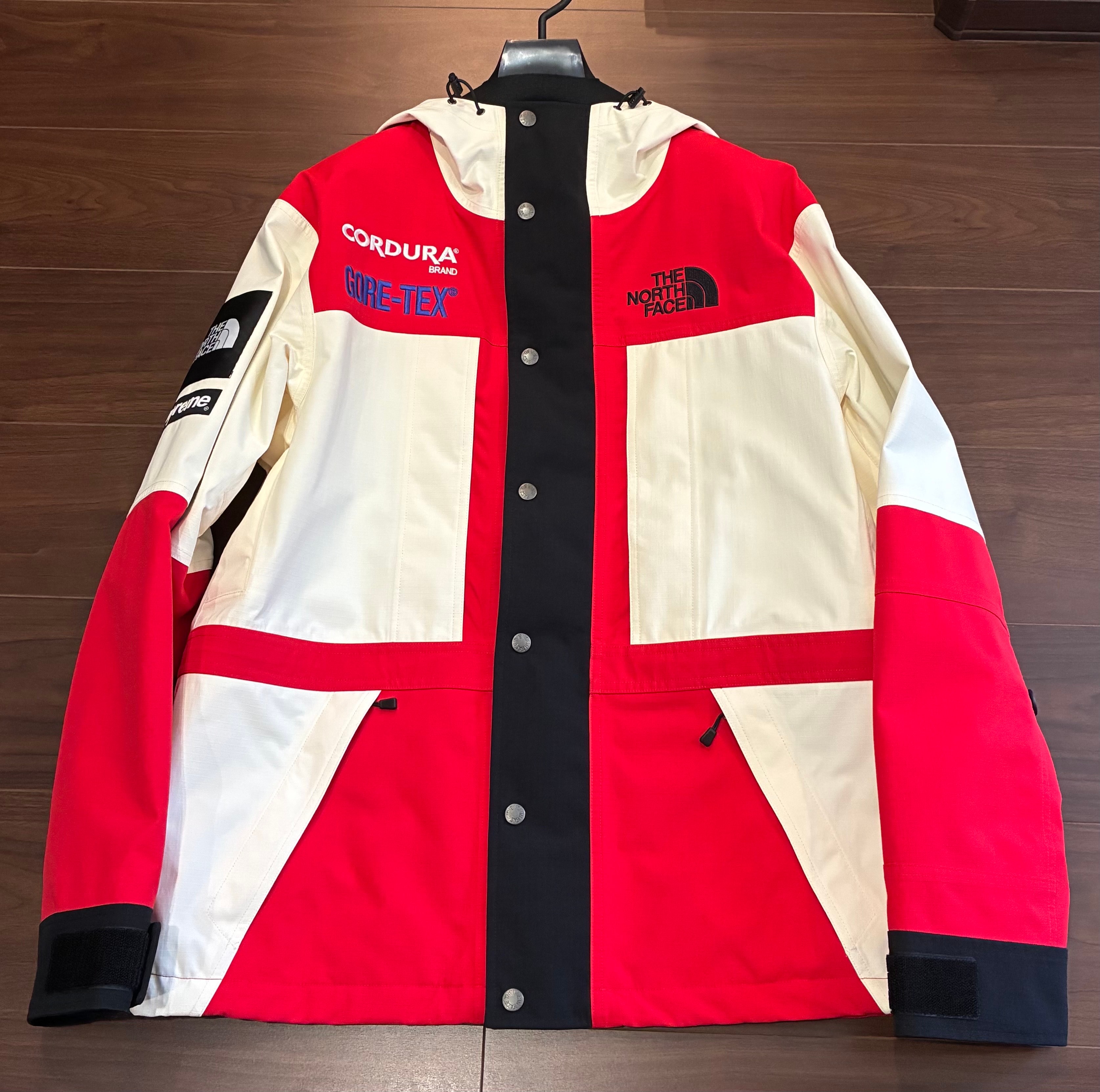 シュプリーム ザノースフェイス エクスペディション ジャケット "ホワイト"