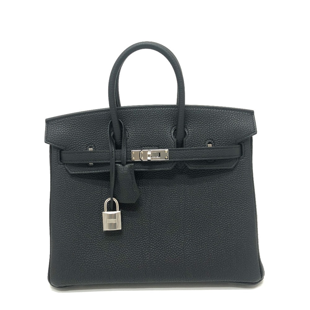 エルメス HERMES バーキン25 カバン バッグ ハンドバッグ バーキン ハンドバッグ トゴ W刻 ブラック 未使用