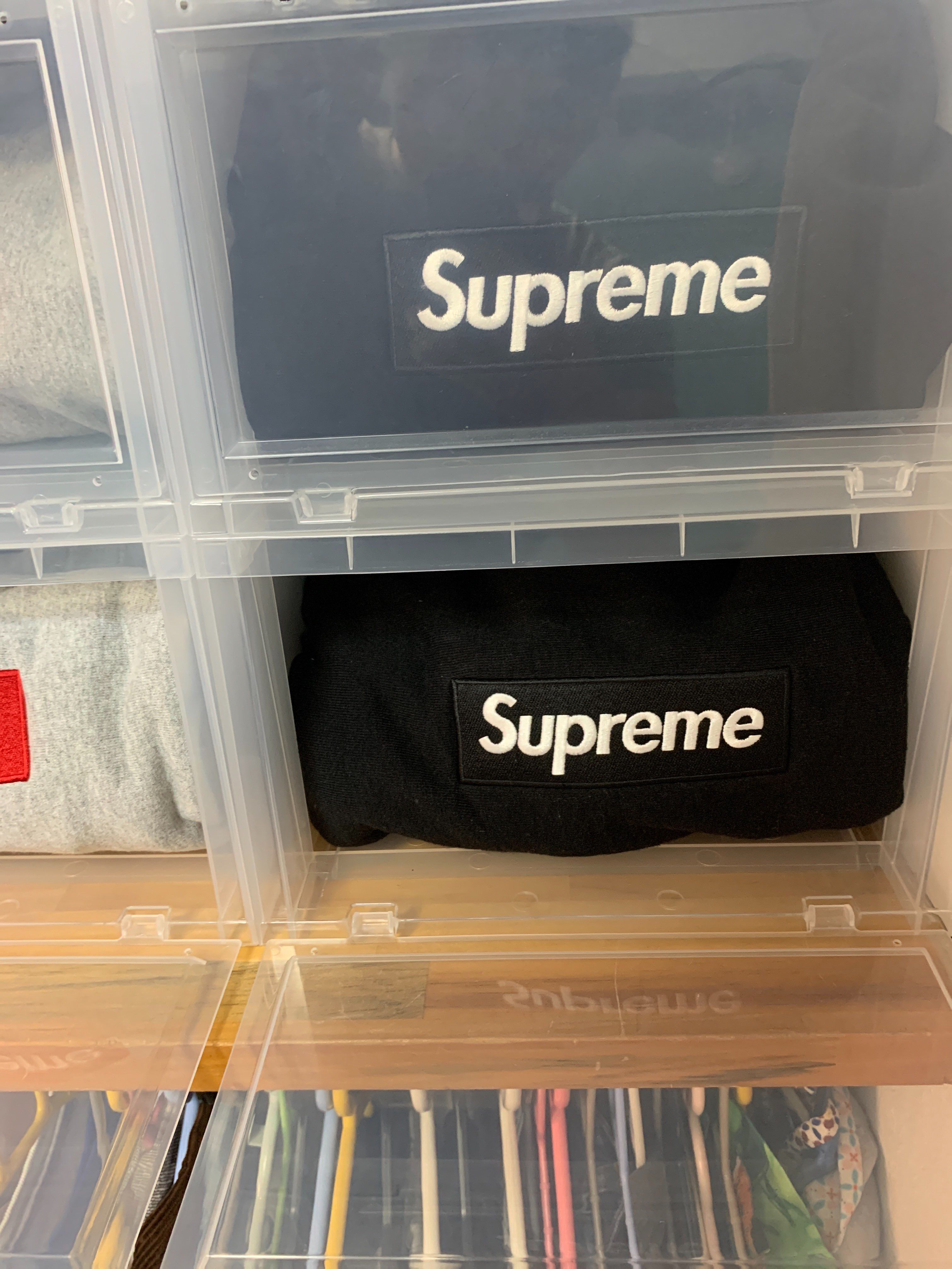 Supreme Box Logo Crewneck Sweatshirt "Black" (18FW)