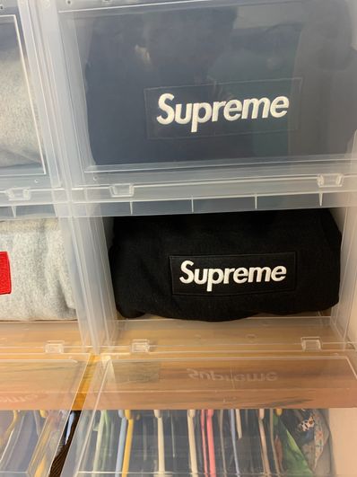 Supreme Box Logo Crewneck Sweatshirt "Black" (18FW)