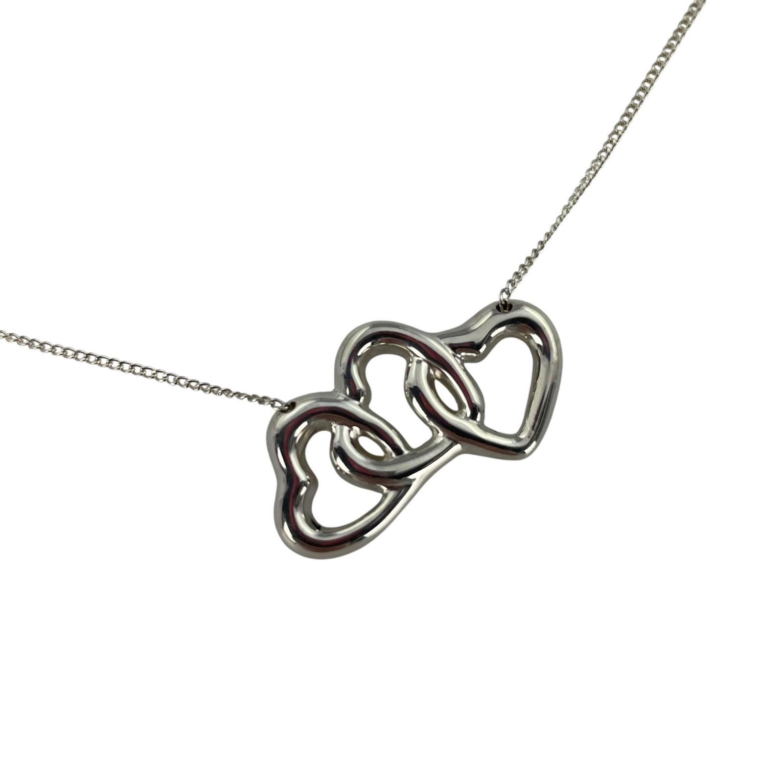 美品 TIFFANY&Co. ティファニー ネックレス シルバー925 シルバー レディース【中古】