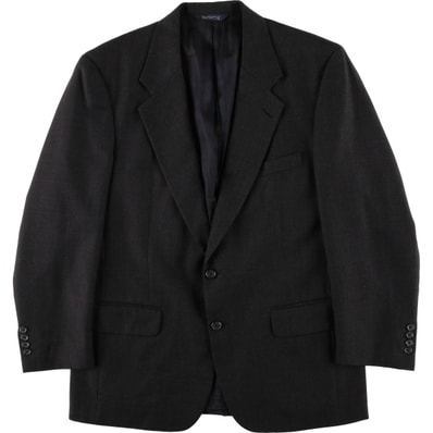 古着 バーバリー Burberry's グレンチェック ウールテーラードジャケット USA製 メンズL相当/evb031927