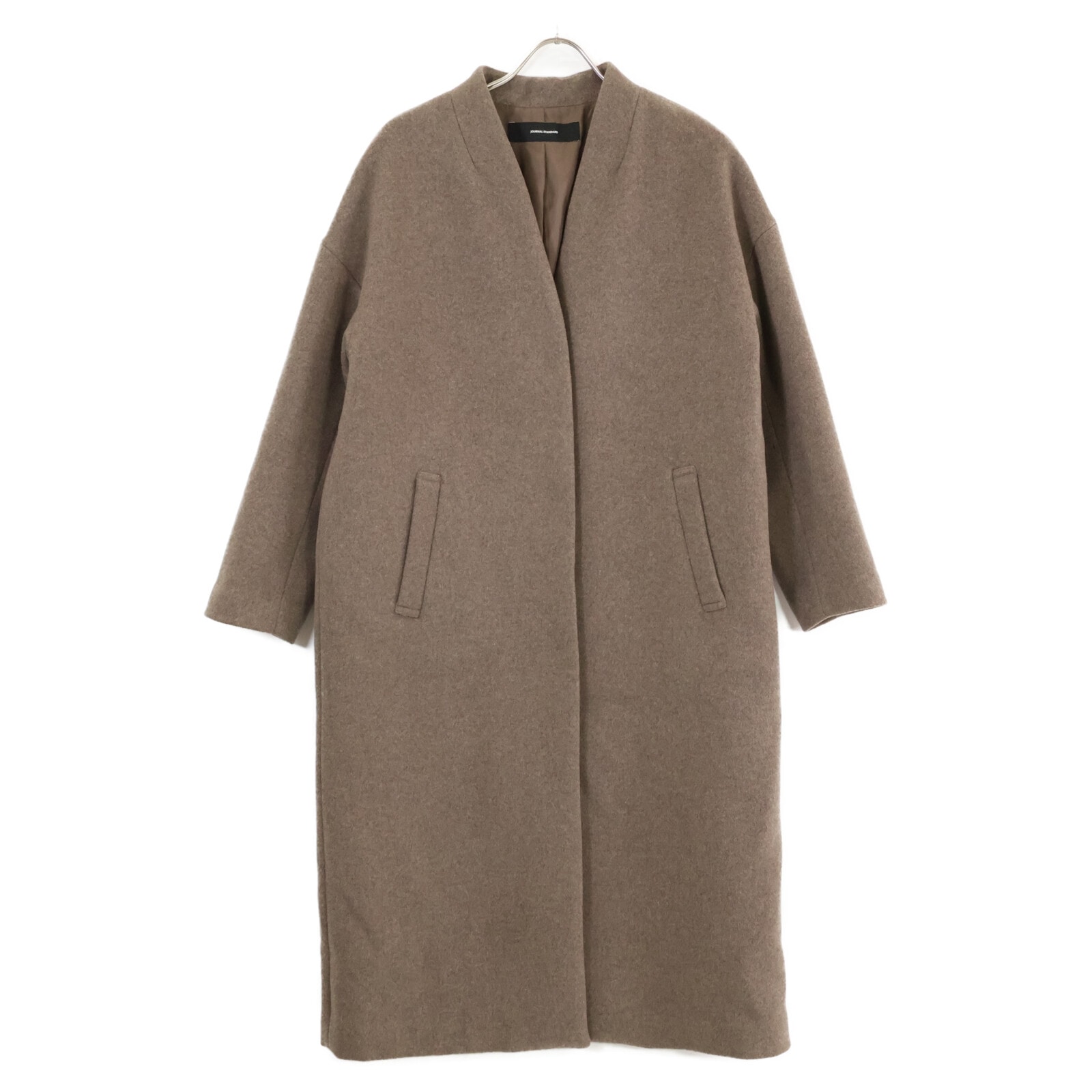 ジャーナルスタンダード 【美品】21-020-400-9090-3-0 スーパー140ビーバーVネック S