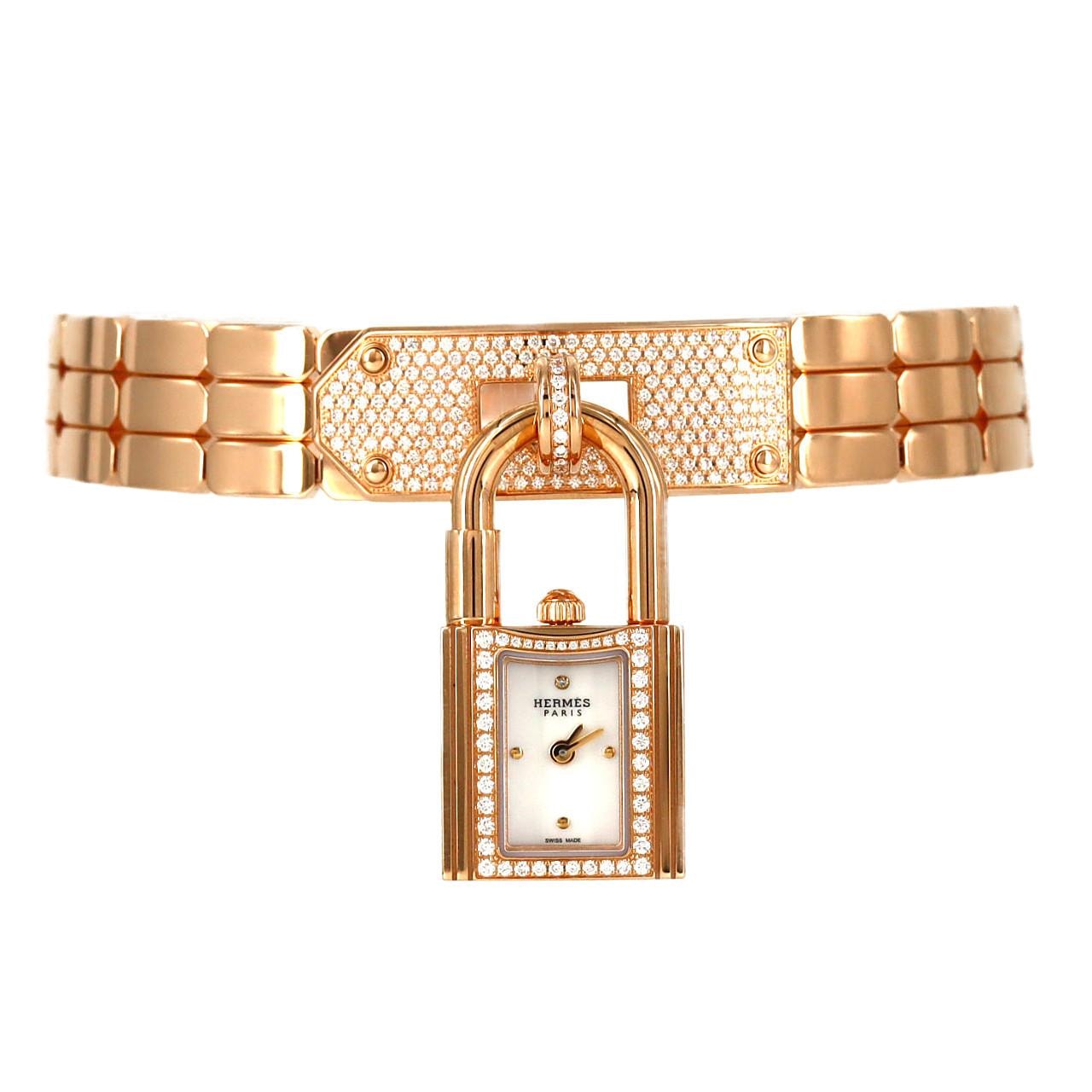 エルメス ケリー PG/D・1P KE4.171 PG・RG クォーツ