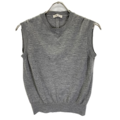 ザ ロウ 5577-Y498 グレー カシミヤ100 BALHAM ニットベスト XS