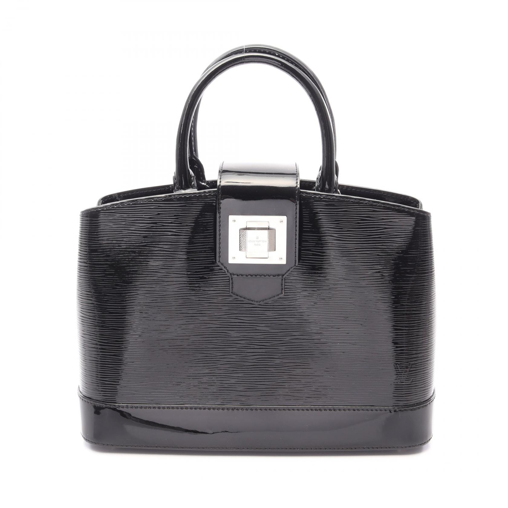 ルイ・ヴィトン LOUIS VUITTON ミラボーPM ハンドバッグ バッグ レザー エピエレクトリック ノワール レディース ブラック系 M40462 【中古】