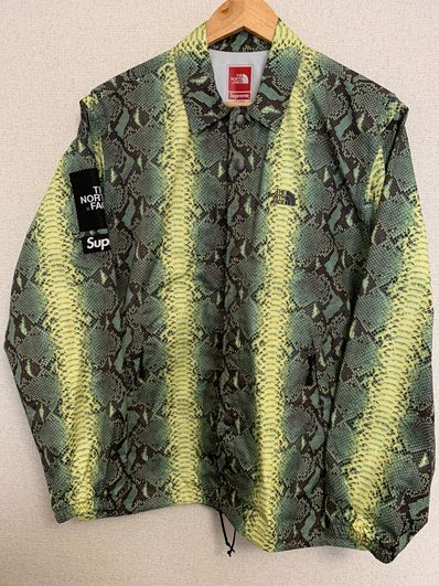 Supreme x The North Face Taped Seam Coaches Jacket "Green"