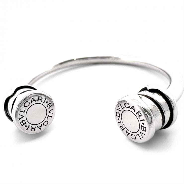 C (やや傷や汚れあり)】BVLGARI ブルガリ B-zero1 SV925 キーホルダー