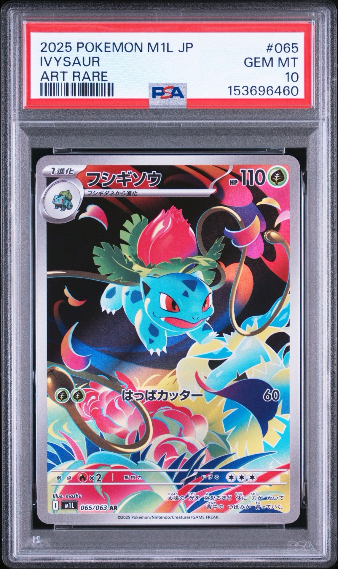 【PSA9】フシギソウ AR メガブレイブ 065／063 フシギソウ AR PSA10】フシギソウ AR [M1L 065/063](拡張パック「メガブレイブ」) 1枚