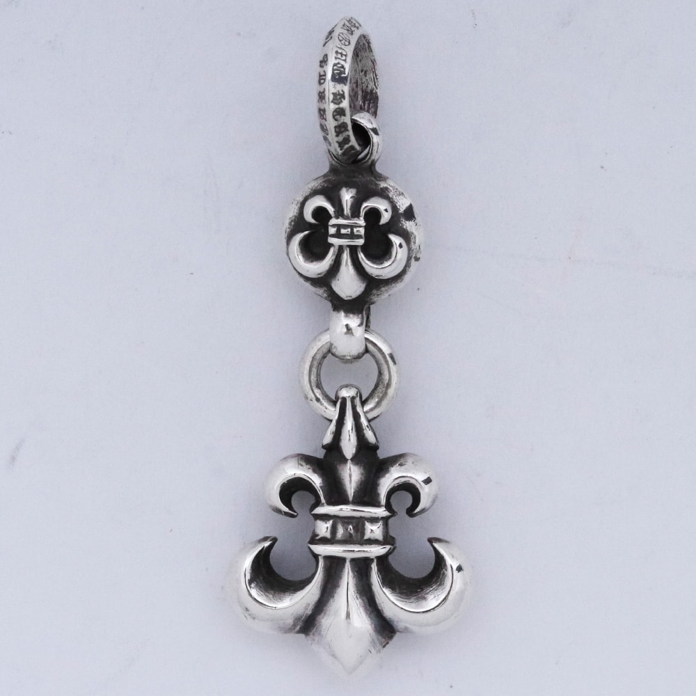 Chrome Hearts 1 Ball BS Flare Charm "Silver"