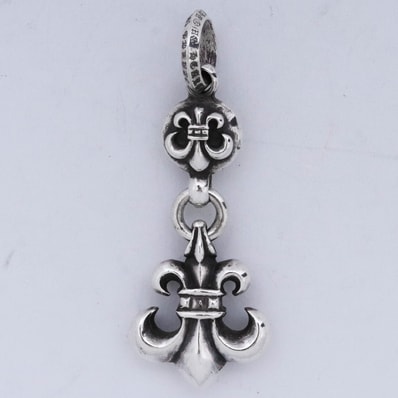 Chrome Hearts 1 Ball BS Flare Charm "Silver"