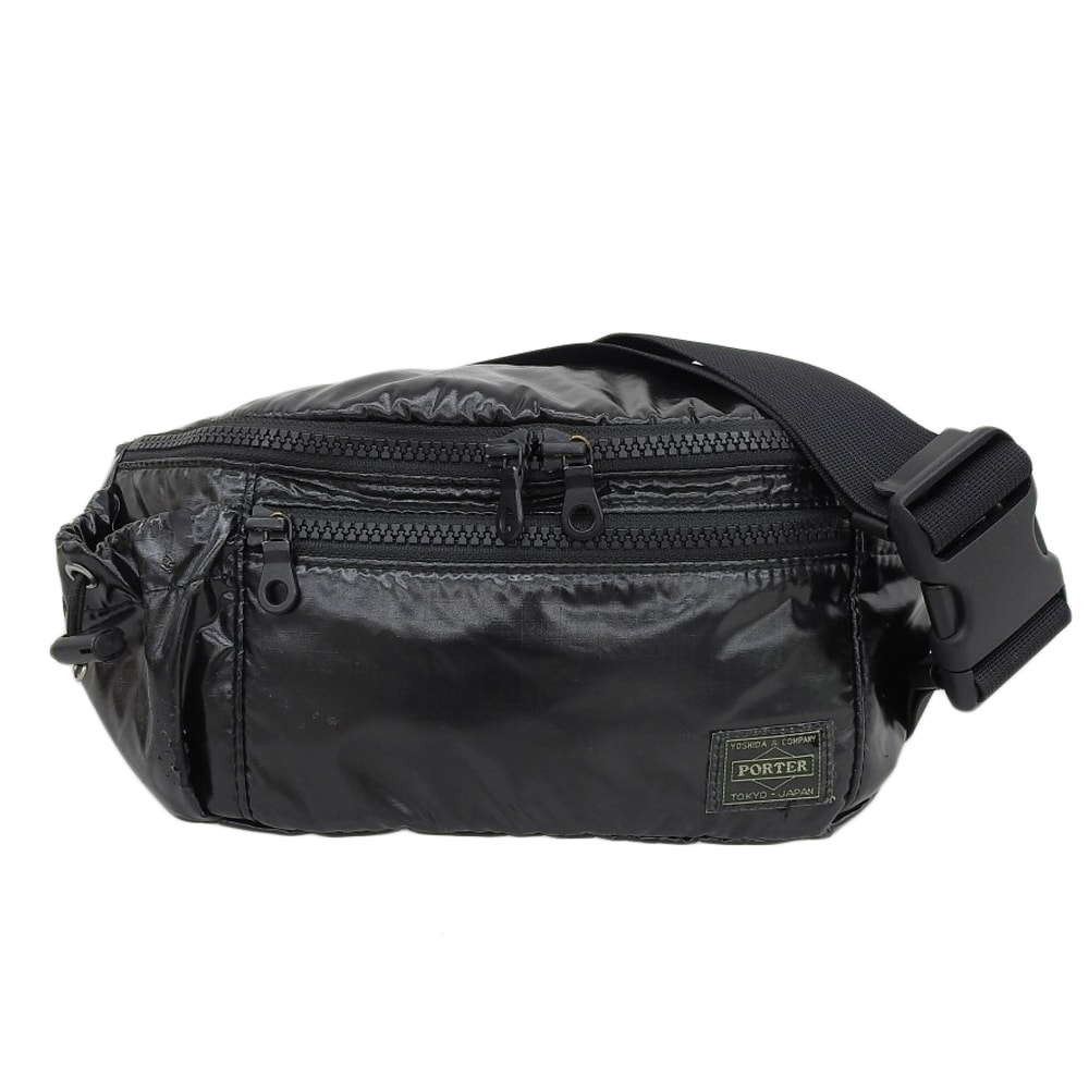 ポーター WAIST BAG  L ウエストバッグ メンズ ブラック 598-09645