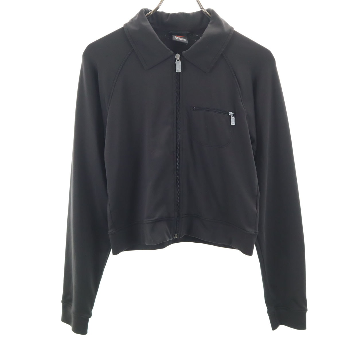 NIKE ナイキ クロップド ジャケット S 4-6 ブラック