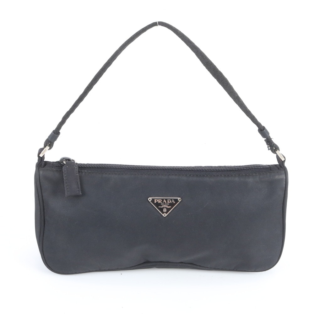 プラダ テスート ナイロントライアングルロゴショルダーバッグ