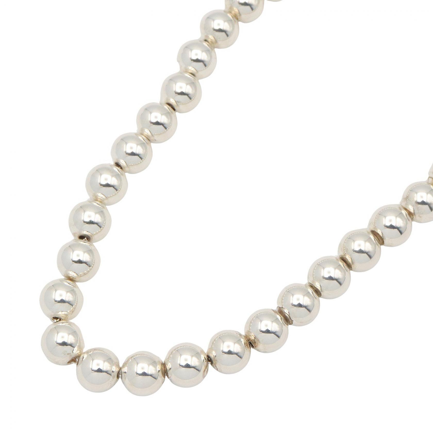 ティファニー TIFFANY&CO ハードウェア ボール ネックレス ネックレス ジュエリー シルバー925 メンズ レディース シルバー系 【中古】
