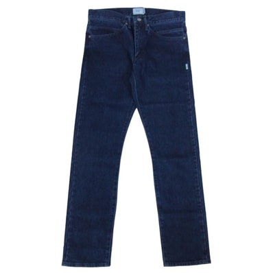 WTAPS ダブルタップス デニムパンツ 22AW 222BRDT-PTM02 Blues Skinny Trousers Cotton Denim スキニーデニムパンツ インディゴブルー系 2【極上美品】【中古】