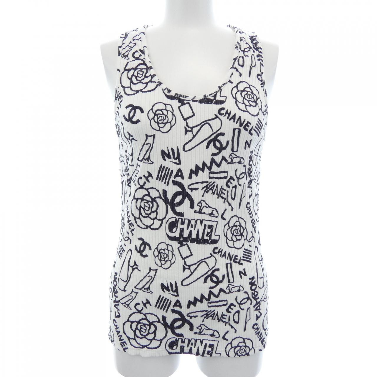 シャネル CHANEL P61823V47215 19A タンクトップ