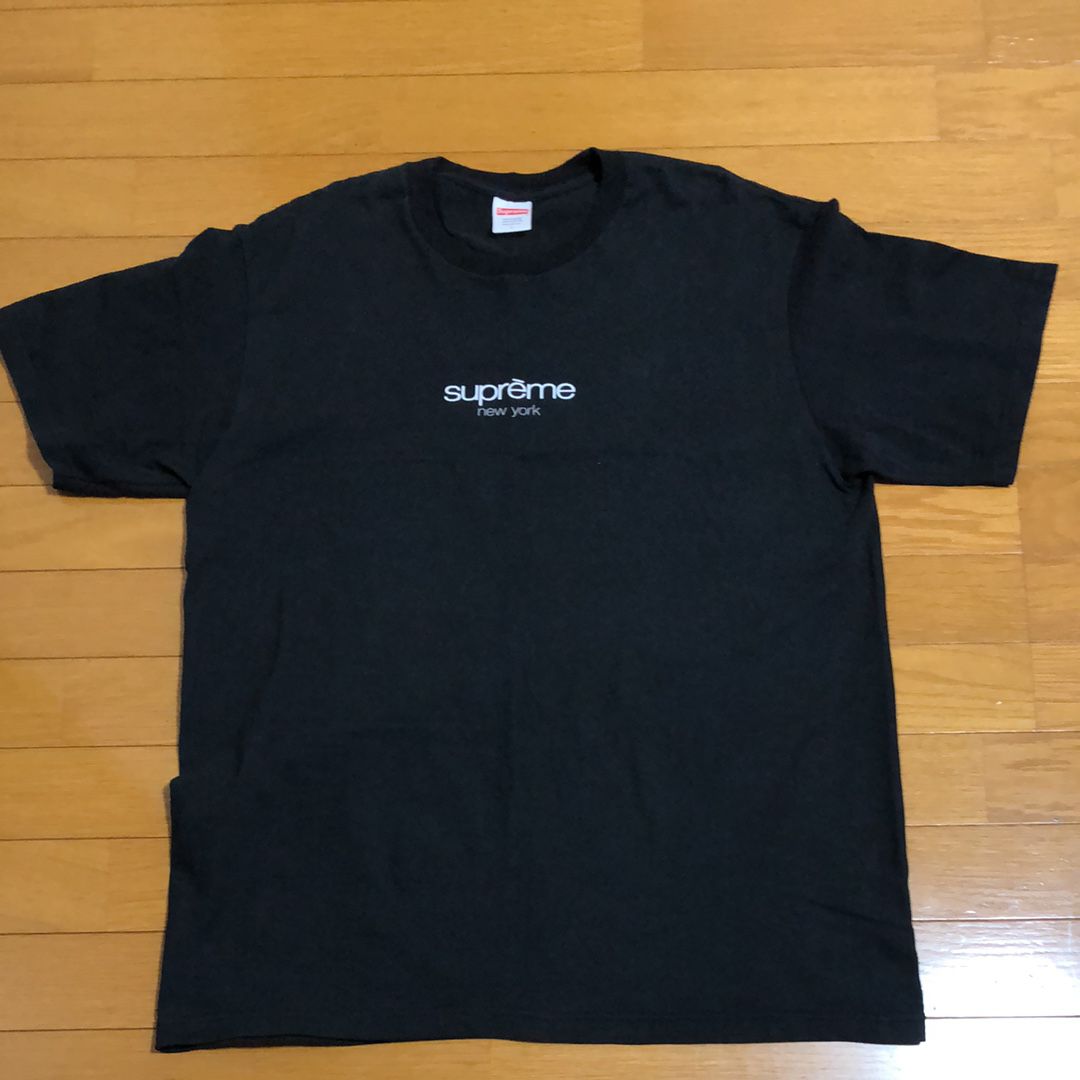 Supreme Classic Logo Tee "Black"