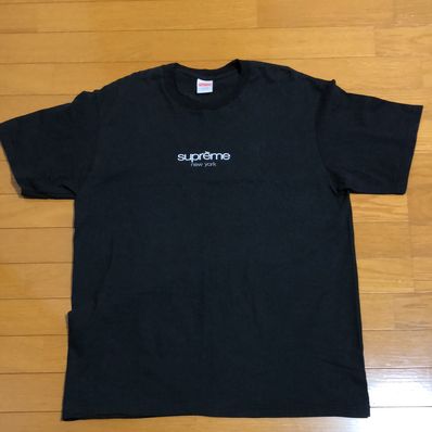 Supreme Classic Logo Tee "Black"
