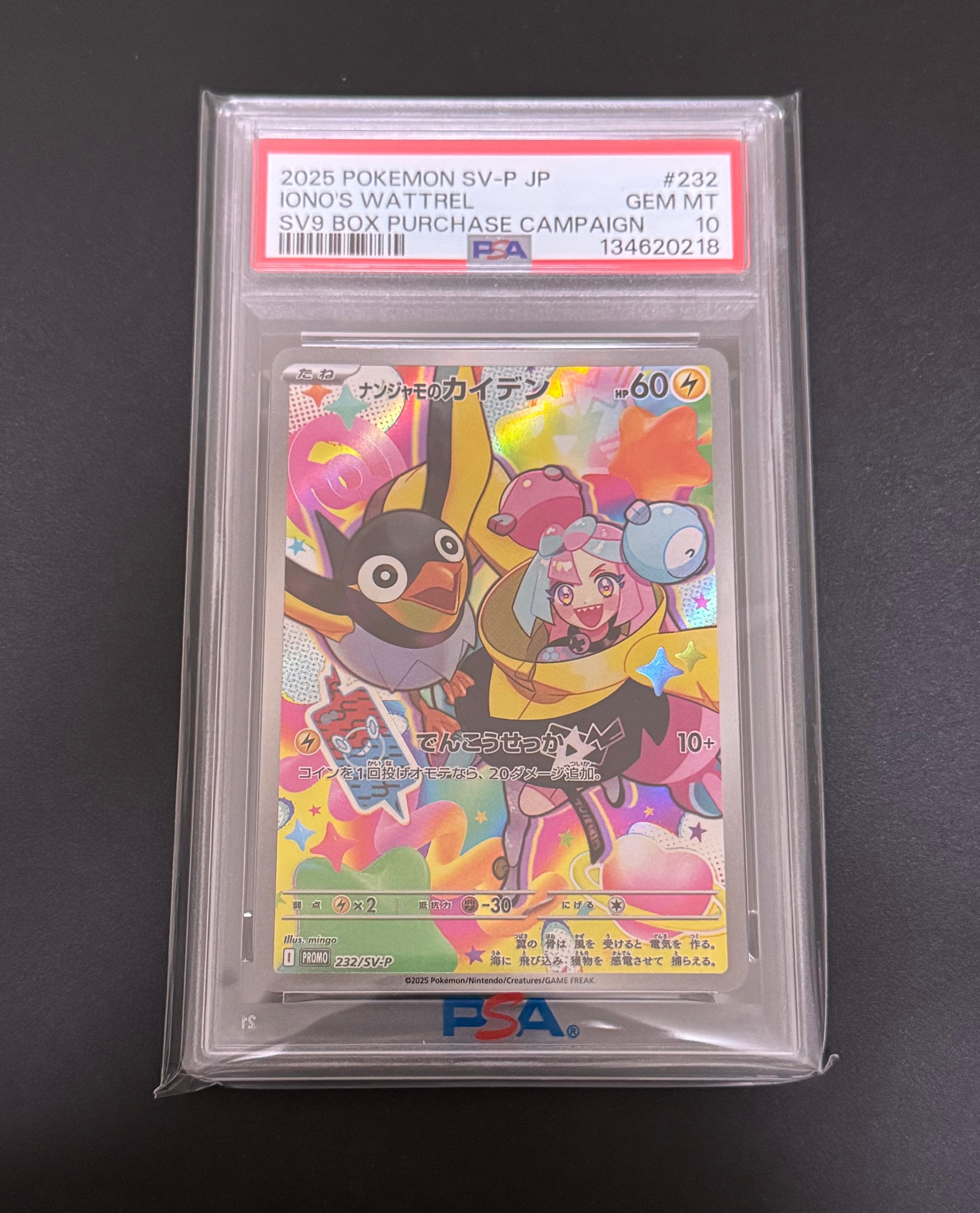 ナンジャモのカイデン P [SV-P 232](プロモーションカード「拡張パック バトルパートナーズ Box購入キャンペーン」)