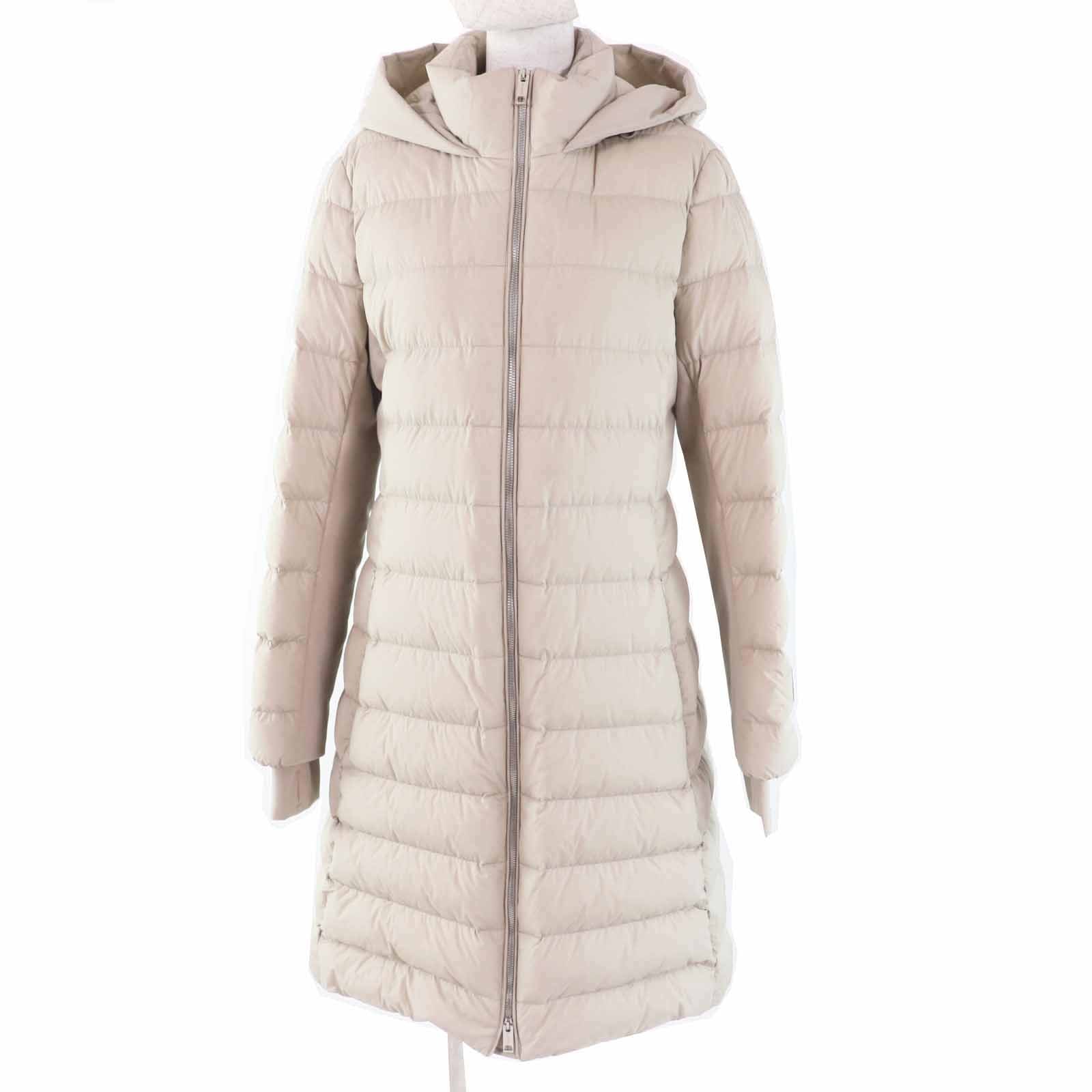 極美品 バーバリーロンドン
 ダウンコート ライトベージュ レディース M