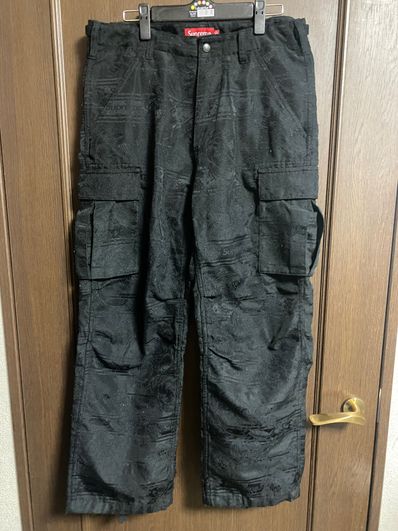 Supreme Floral Tapestry Cargo Pant "Black"