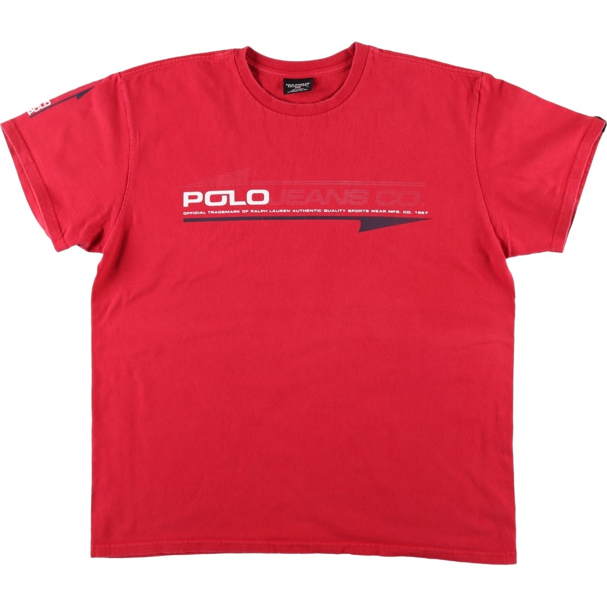 古着 ラルフローレン Ralph Lauren POLO JEANS COMPANY 半袖 ロゴTシャツ メンズXL相当/eaa625959