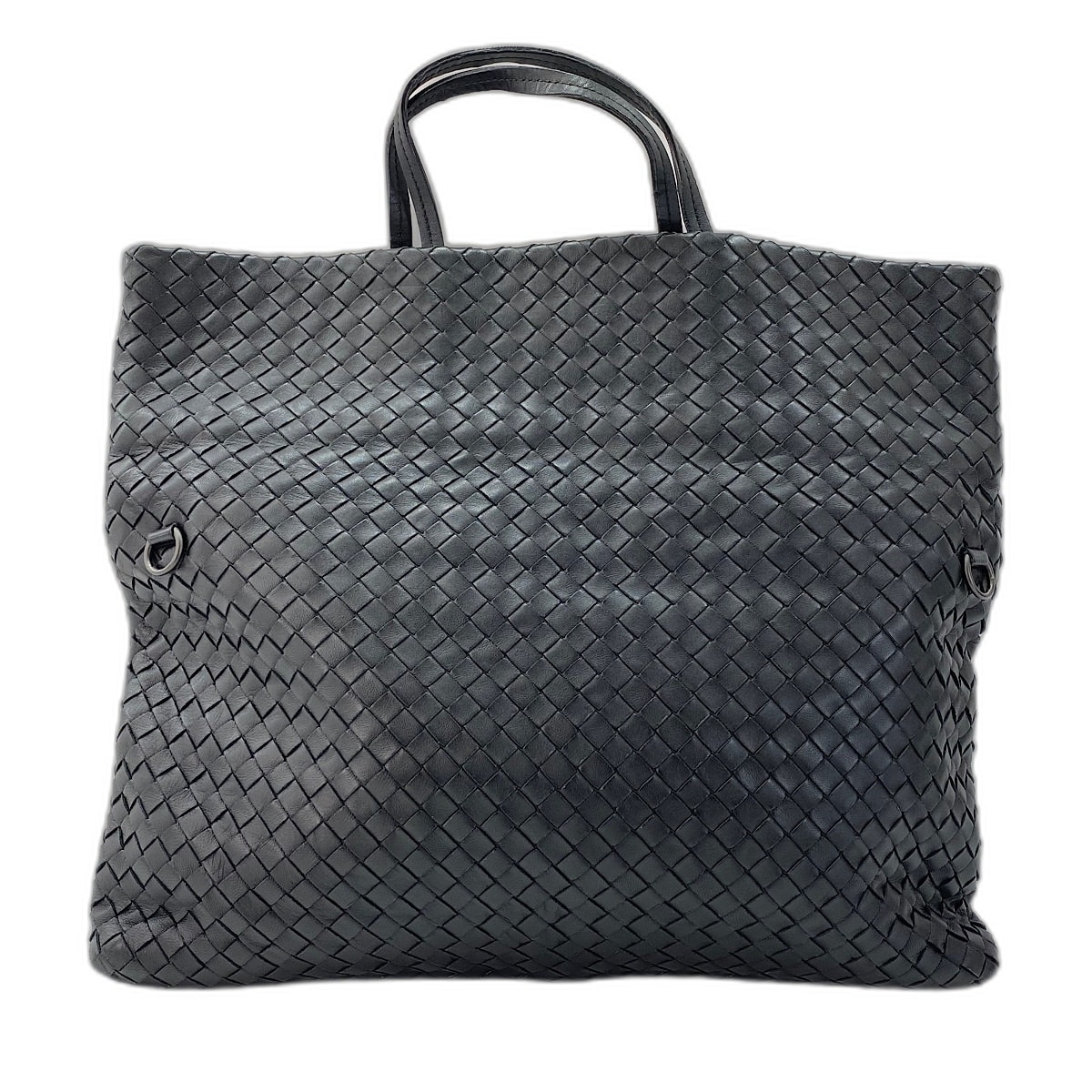 ボッテガヴェネタ BOTTEGAVENETA イントレチャート トートバッグ レザー【中古】