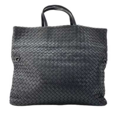 ボッテガヴェネタ BOTTEGAVENETA イントレチャート トートバッグ レザー【中古】