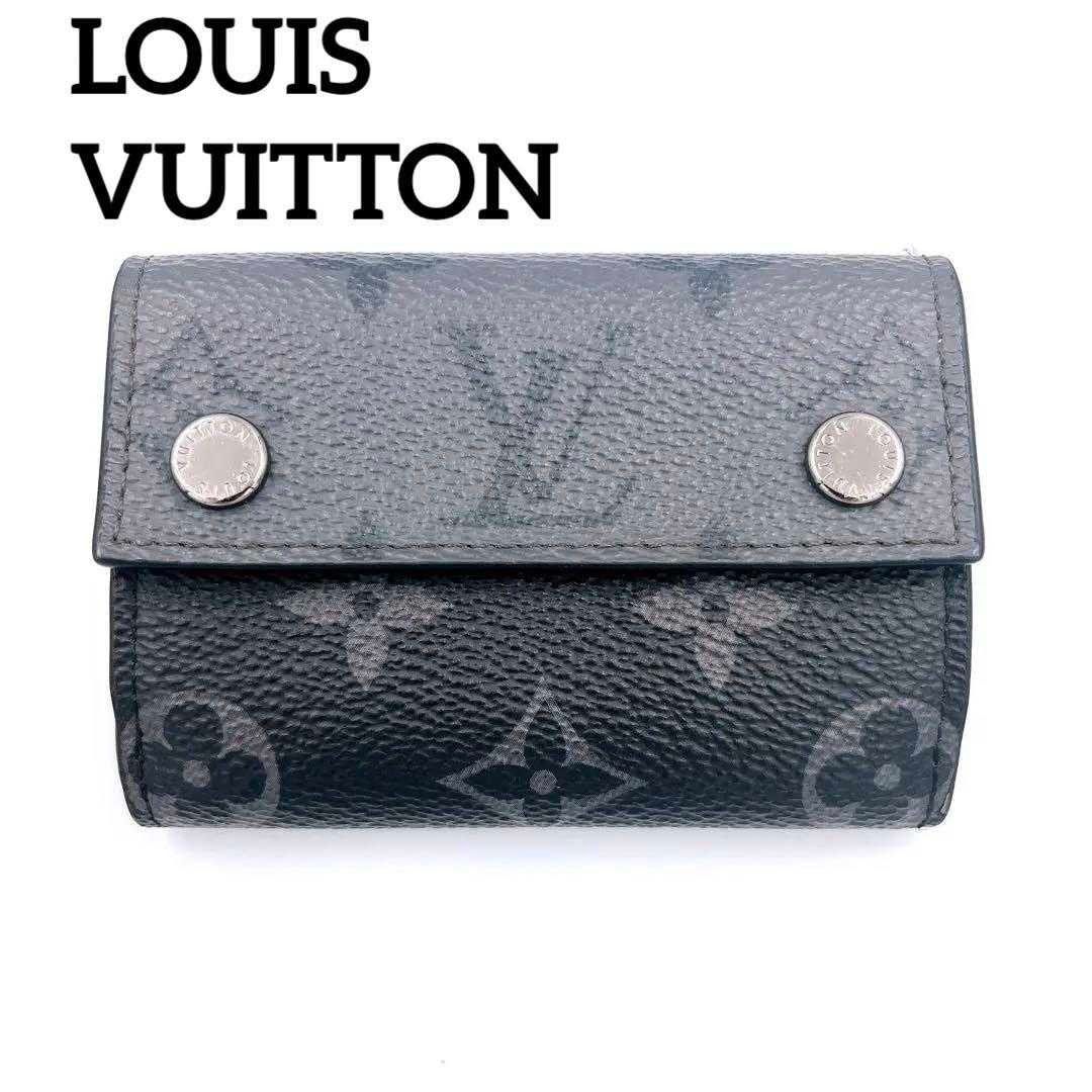Louis Vuitton Discovery Compact Wallet Monogram Eclipse
