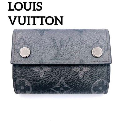 Louis Vuitton Discovery Compact Wallet Monogram Eclipse