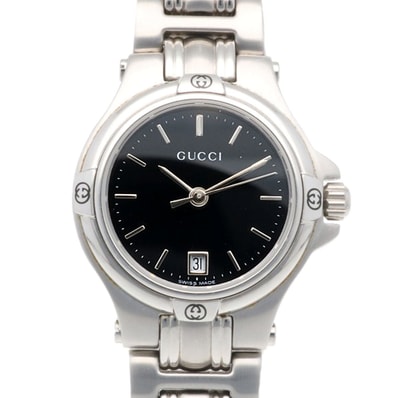 グッチ 腕時計 時計 ステンレススチール 9040L クオーツ レディース 1年保証 GUCCI 中古