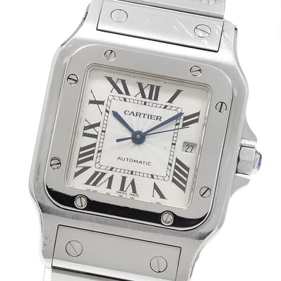 カルティエ サントスガルベLM W20055D6 メンズ 【中古】