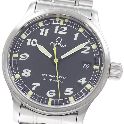 オメガ ダイナミック デイト 5200.50 自動巻き メンズ 【中古】