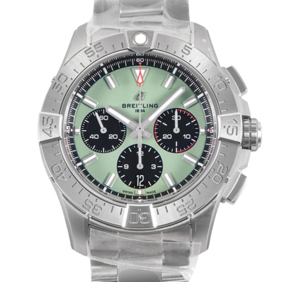 【新品】BREITLING ブライトリング アベンジャー B01 クロノグラフ 44 AB0147101L1A1【中古】