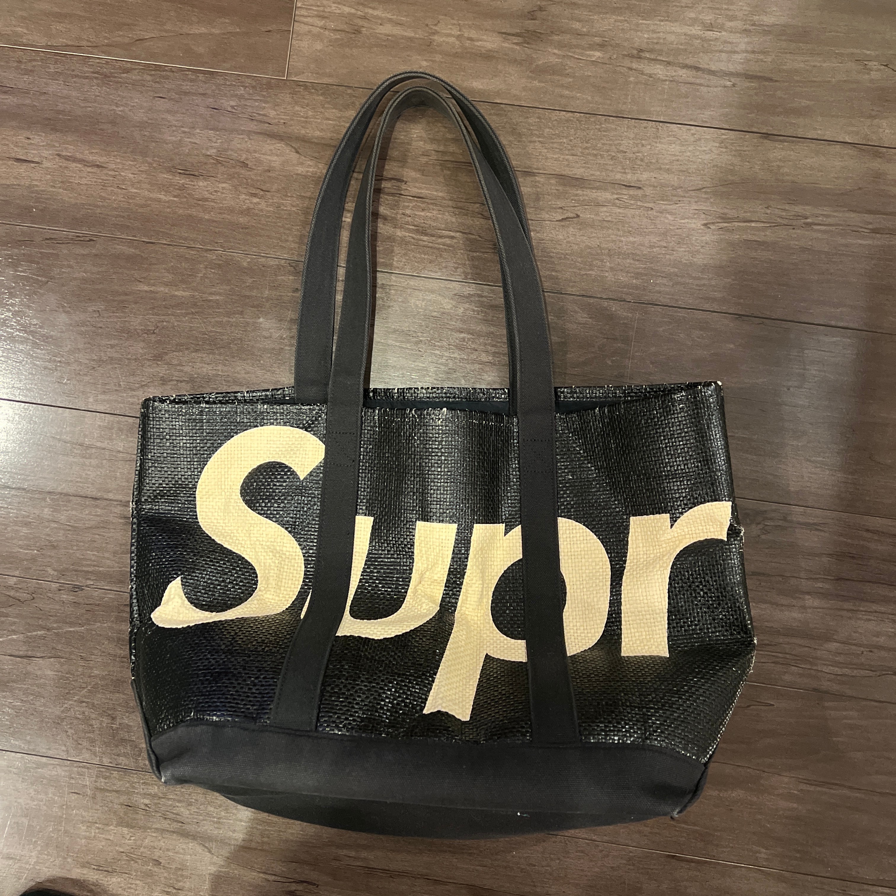 Supreme Raffia Tote 