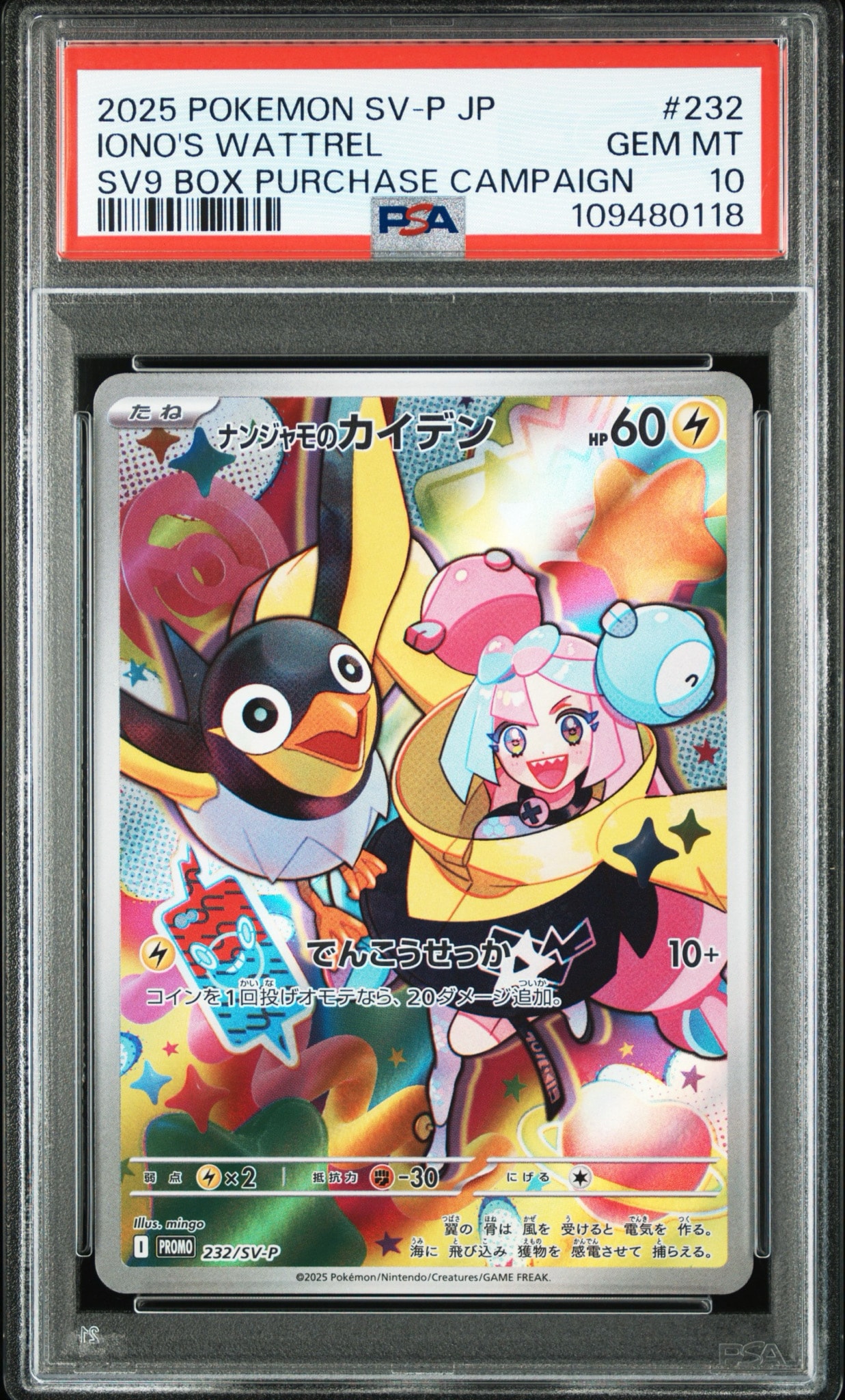 ナンジャモのカイデン P [SV-P 232](プロモーションカード「拡張パック