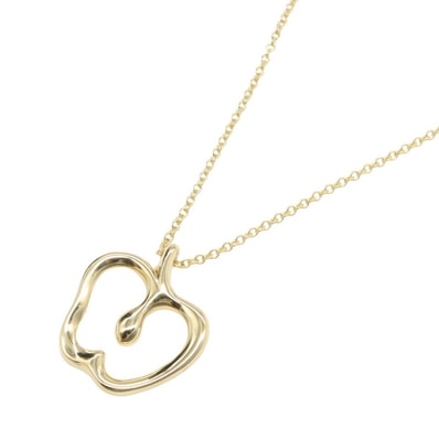 ティファニー TIFFANY&CO アップル ネックレス ネックレス ジュエリー K18(イエローゴールド) レディース ゴールド系 【中古】
